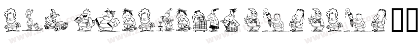 LHF WalMart People字体转换